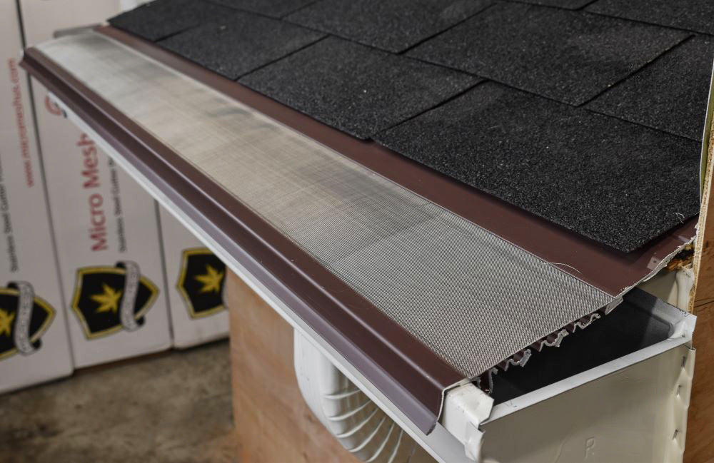 micromesh royal brown gutter guardon roof