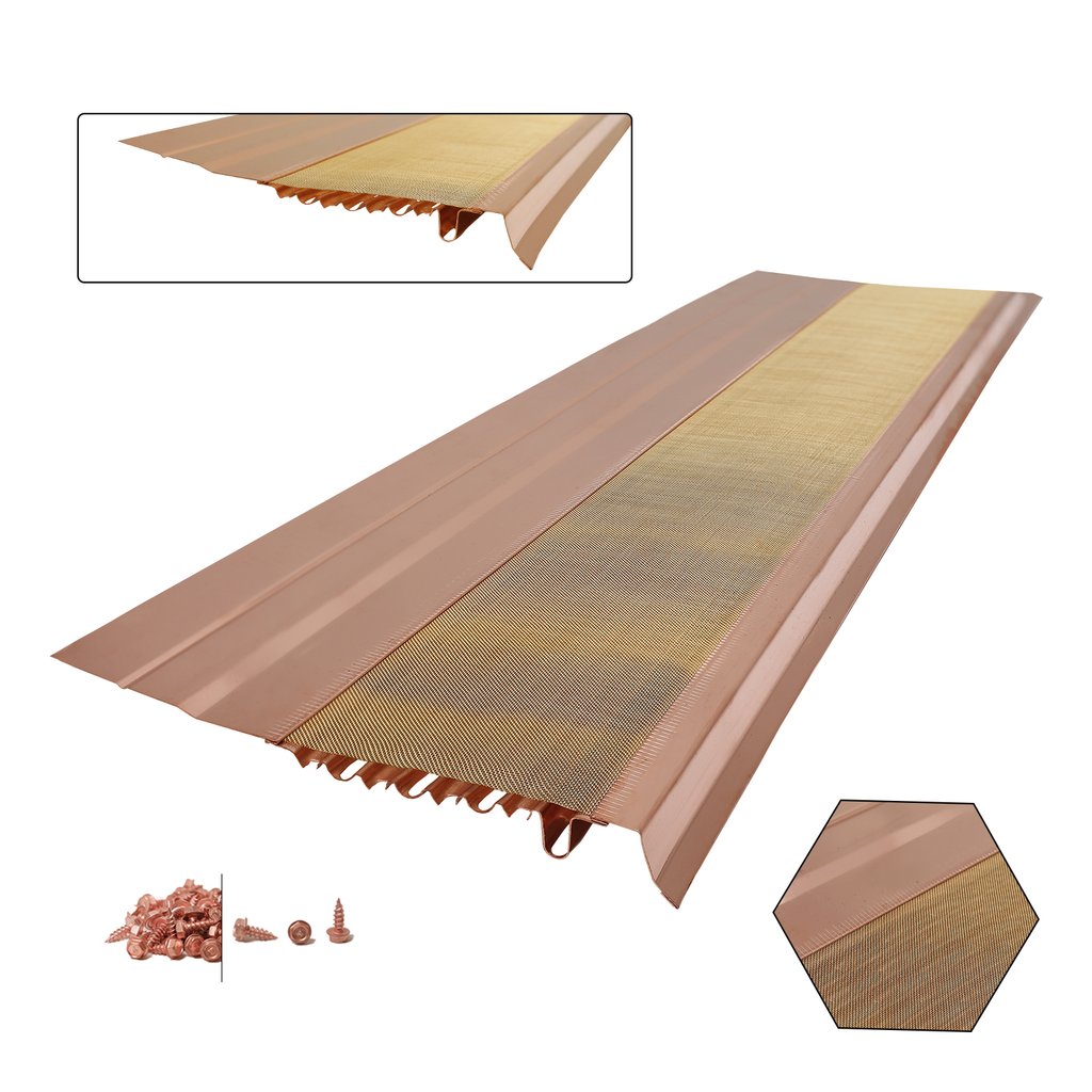 Half Round Flat Micromesh Gutter Guards