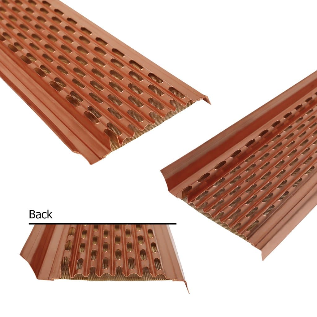 5’’ Micromesh Gutter Guards - Copper - $22.20 per ft