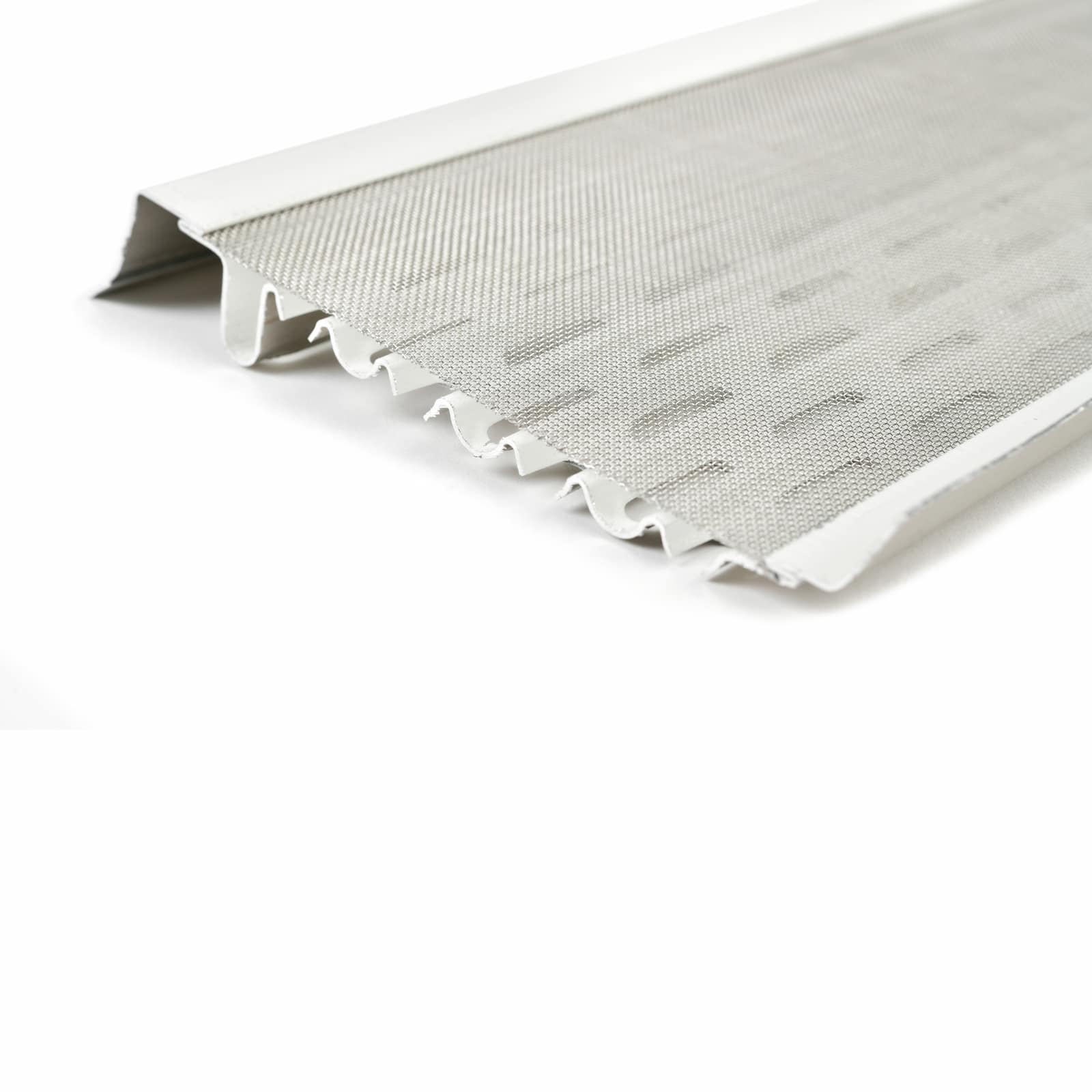 5 inch micromesh gutter guard white 6