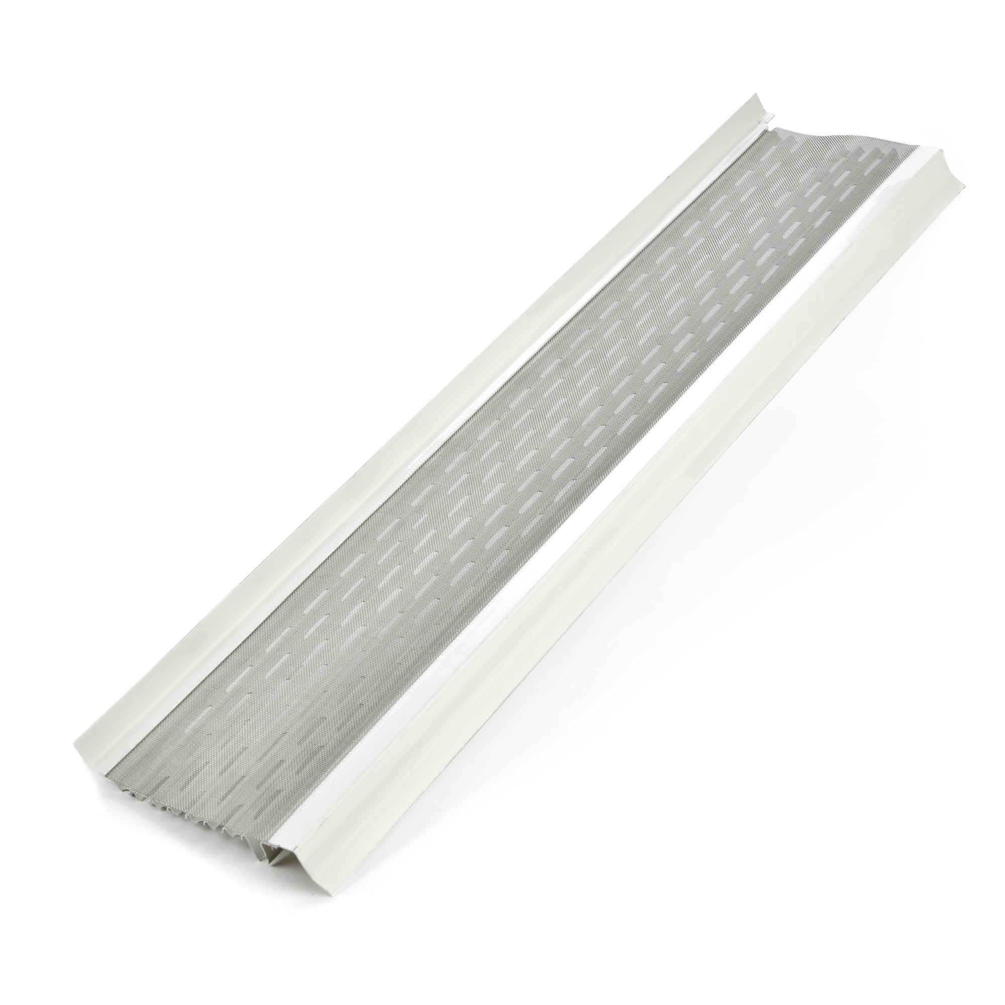 5 inch micromesh gutter guard white