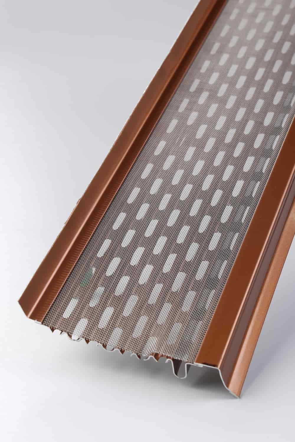 5’’ Micromesh Gutter Guards - Copper - $22.20 per ft