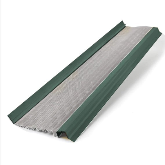 5 inch micromesh gutter guard green