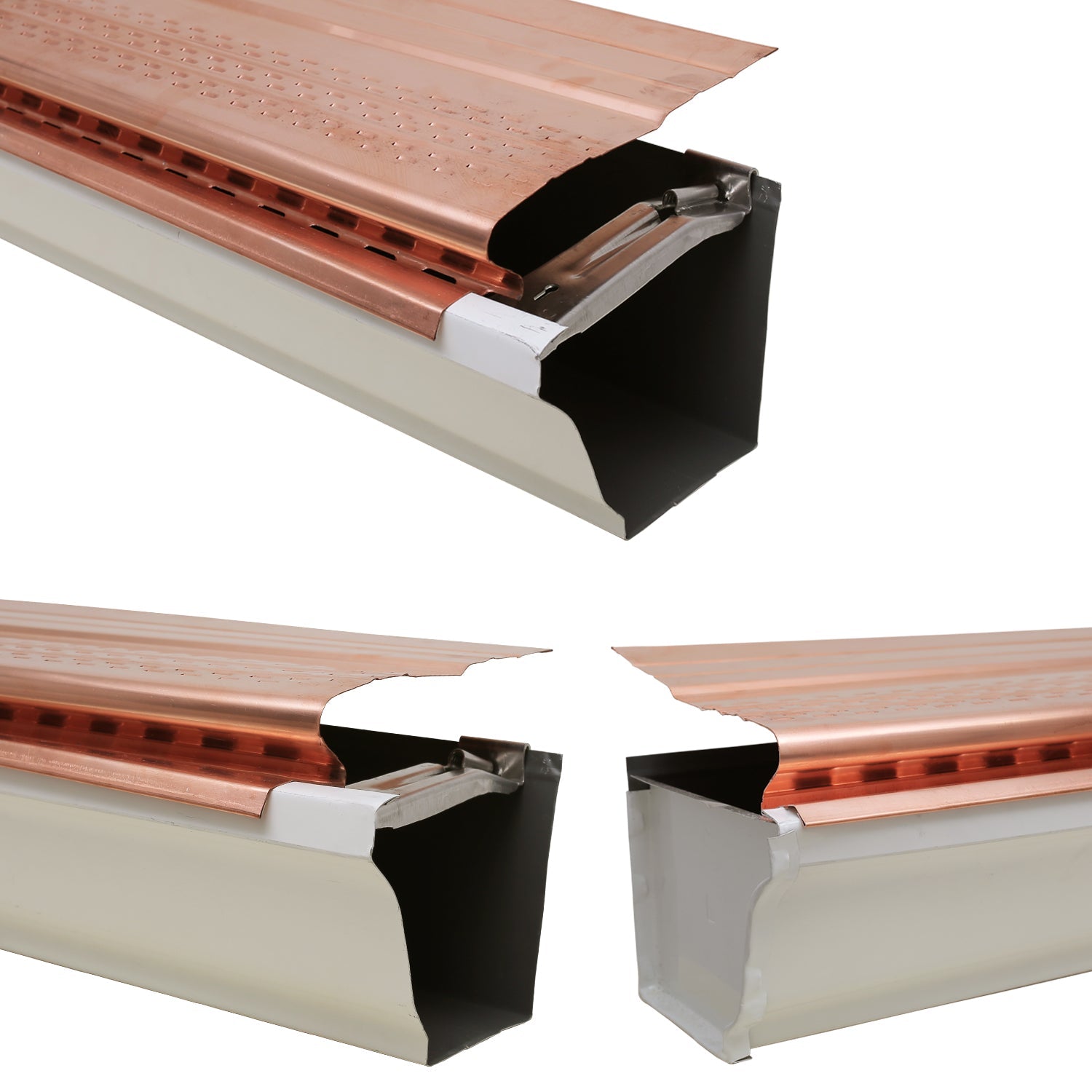 Waterlock Pro Gutter Guards - Copper - $17.60 per ft