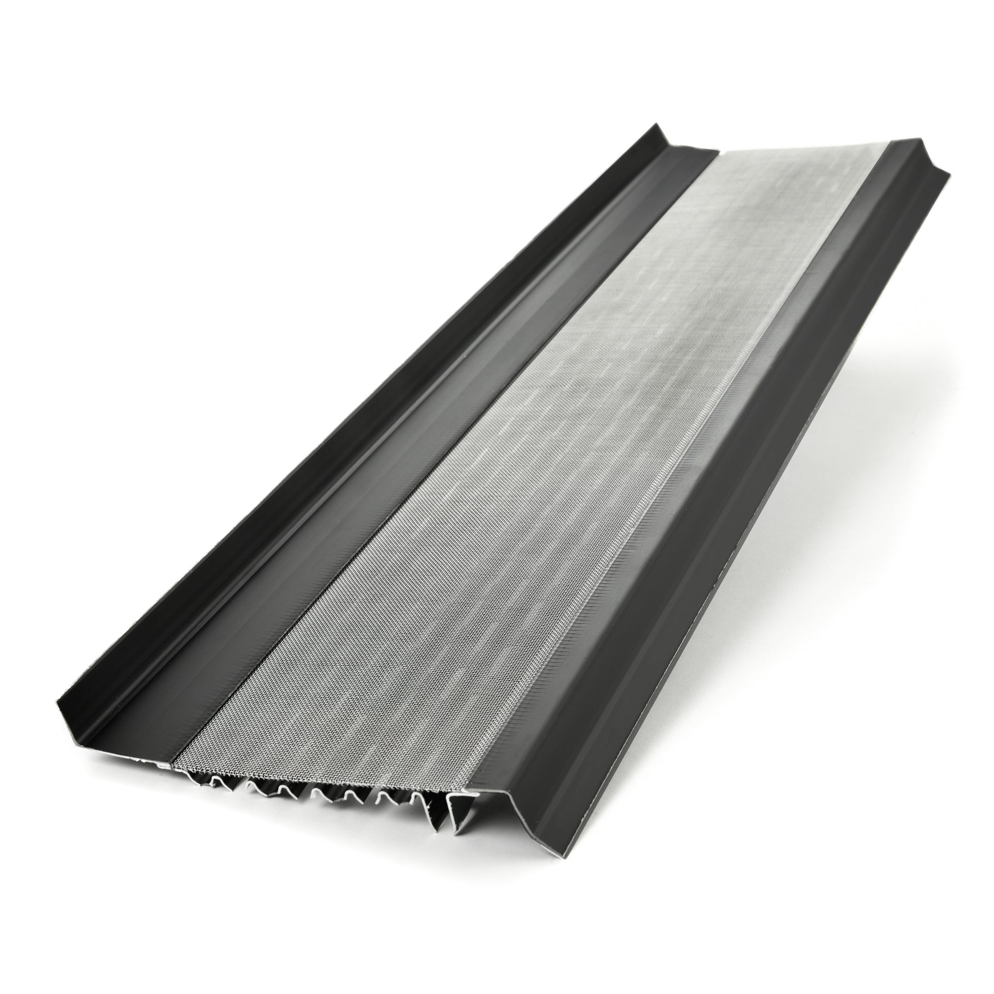 6 inch micromesh gutter guards black