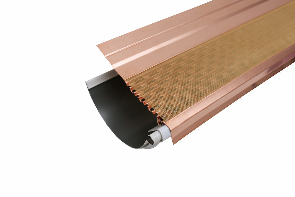 Half Round Flat Micromesh Gutter Guards