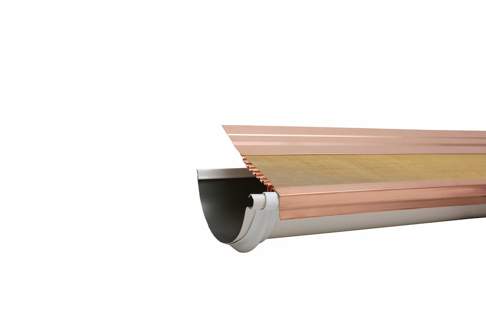 Half Round Flat Micromesh Gutter Guards